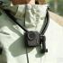 ACEFAST E37 Neck Mount Action Camera Holder First-Person POV Silicone Neckband Bracket with Airbag Pad - Black